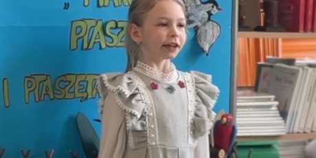 Konkurs recytatorski "Ptaki, Ptaszki i Ptaszęta polne"   – eliminacje szkolne