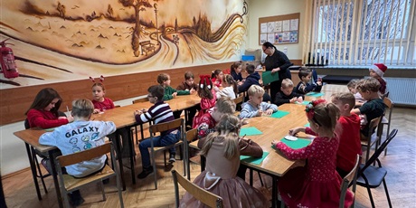 Kreatywne warsztaty plastyczne w klasie 1c
