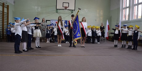 Ślubowanie uczniów klas pierwszych