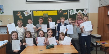 Szkolny konkurs przyrodniczo-ekologiczny dla uczniów klas trzecich