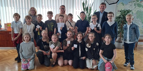 Wizyta klasy 3b w koszalińskim ratuszu