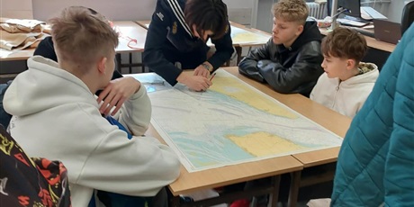 Wycieczka 7a i 7c w Zespole Szkół Morskich w Darłowie
