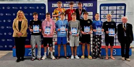 Zimowe Mistrzostwa Polski w Pływaniu Juniorów Młodszych 14 lat.
