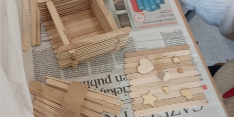 Lekcja techniki - drewniane pudełeczka